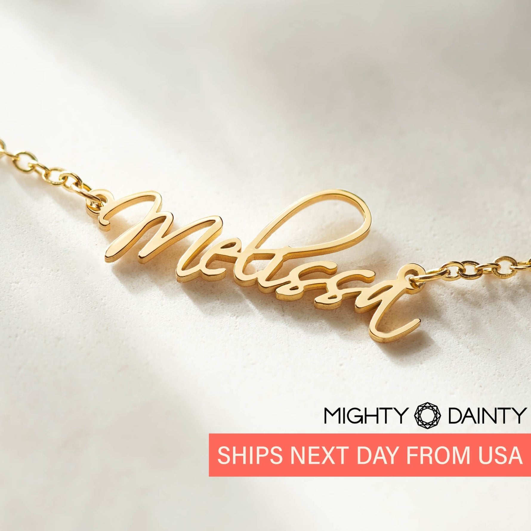 Custom Nameplate Necklace