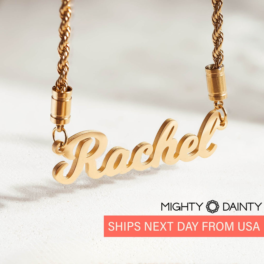 Classic Nameplate Necklace