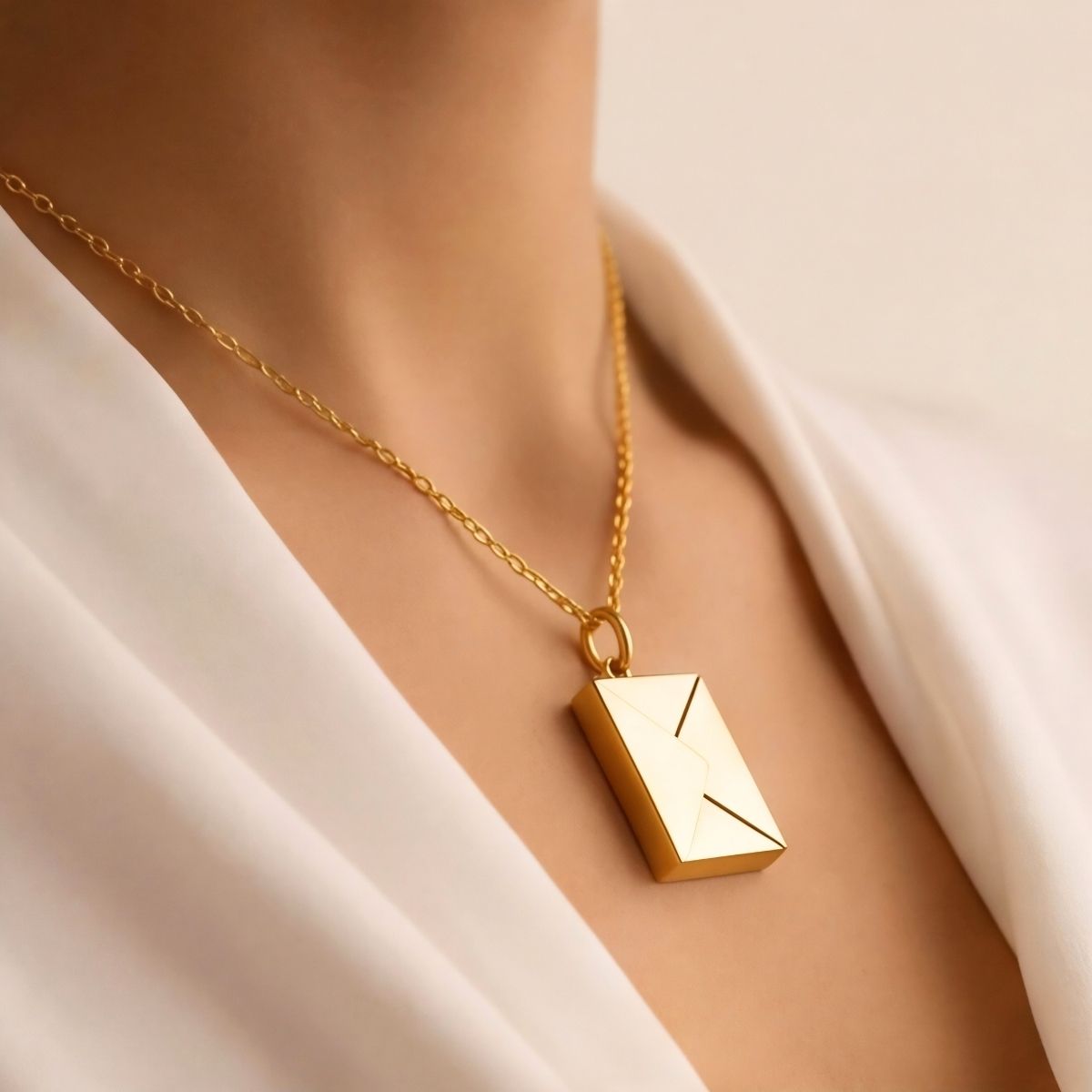 Love Letter Photo Necklace