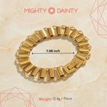 Retro Gold Link Bracelet