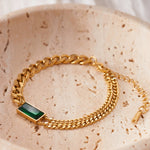 Rope Emerald Bracelet