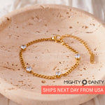 Crystal Chain Bracelet