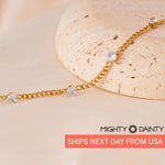 Crystal Chain Bracelet