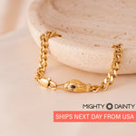 Gold Chain Snake Bracelet