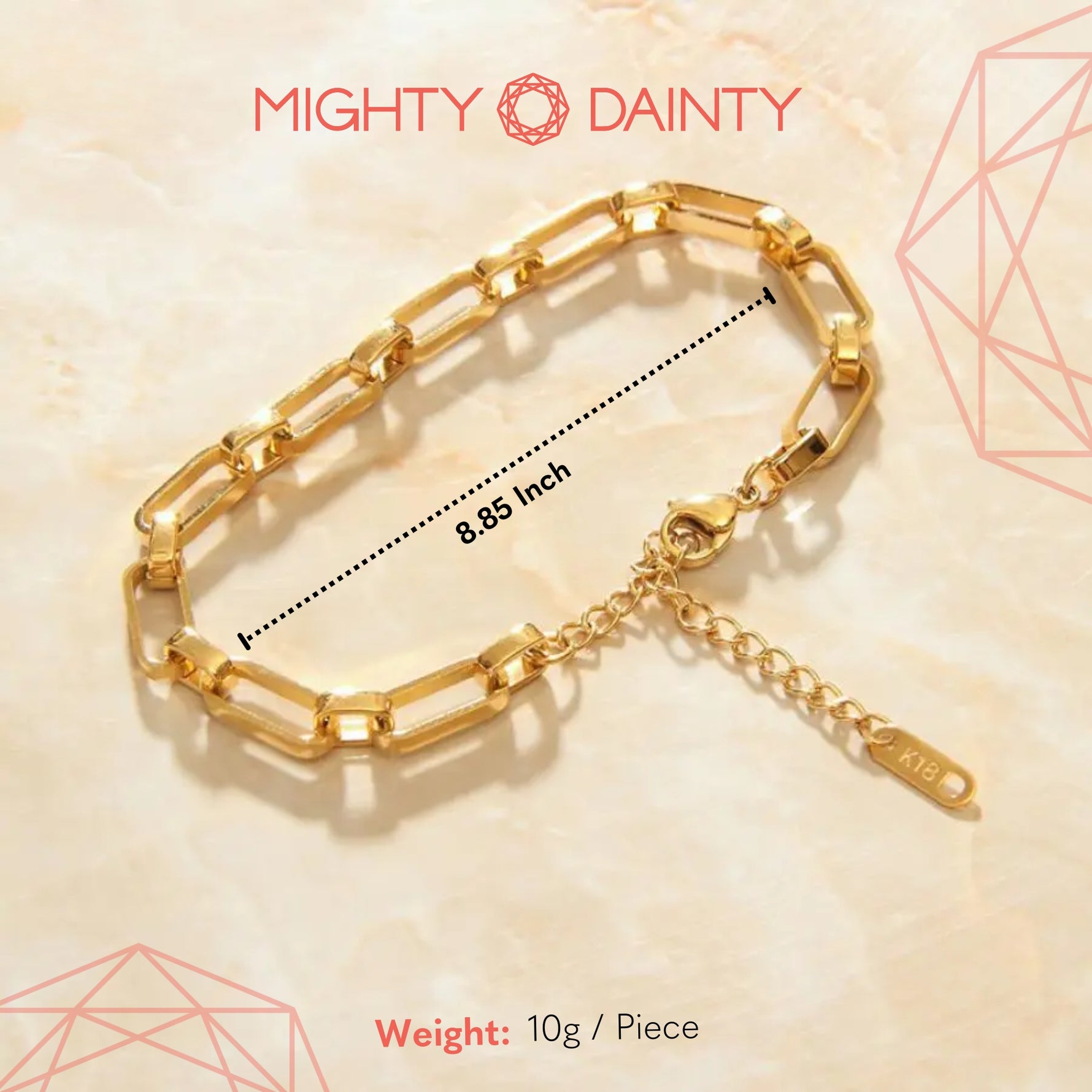 Paper Clip Chain Bracelet