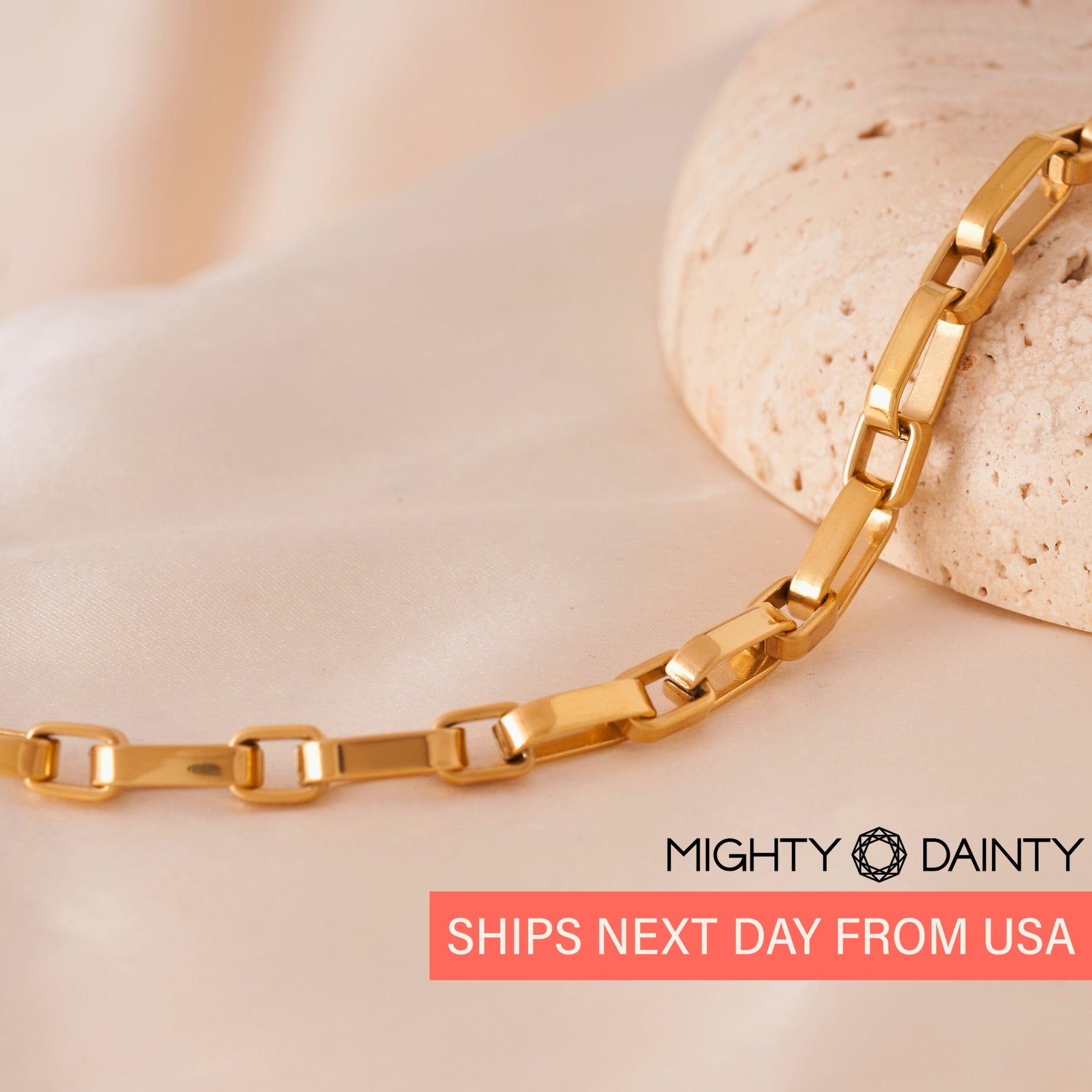 Paper Clip Chain Bracelet