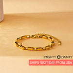 Paper Clip Chain Bracelet