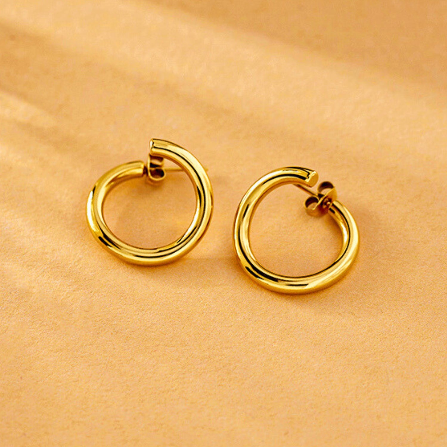 Twisted Hoop Earrings