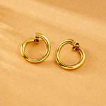 Twisted Hoop Earrings