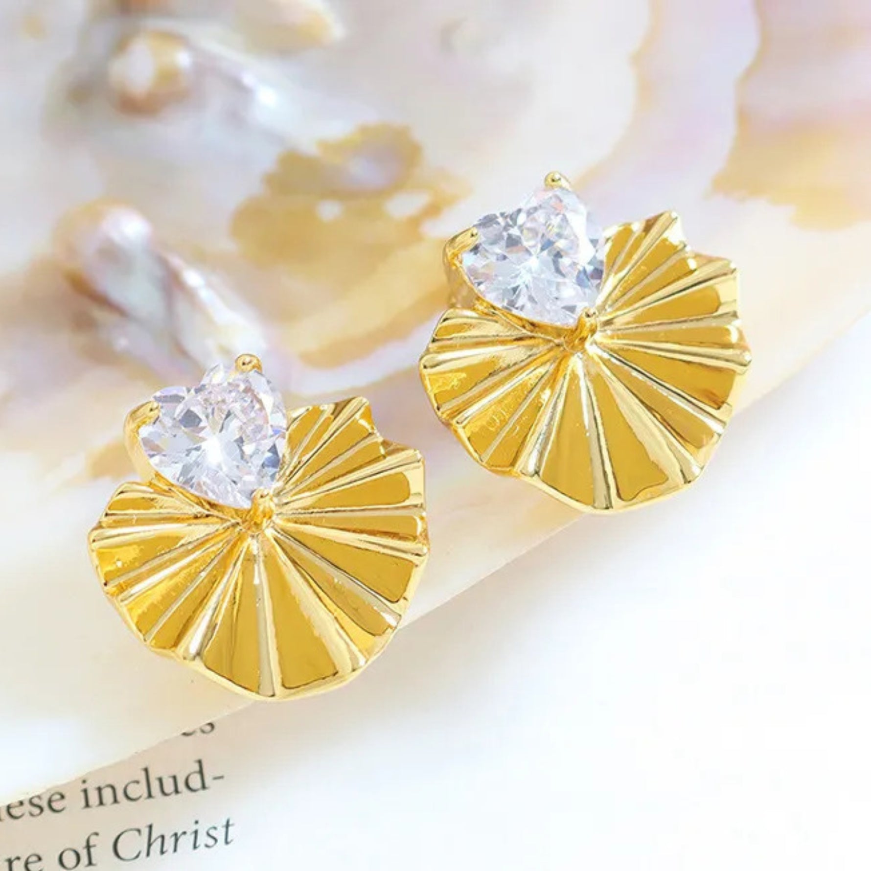 diamond stud earrings
