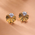 diamond stud earrings