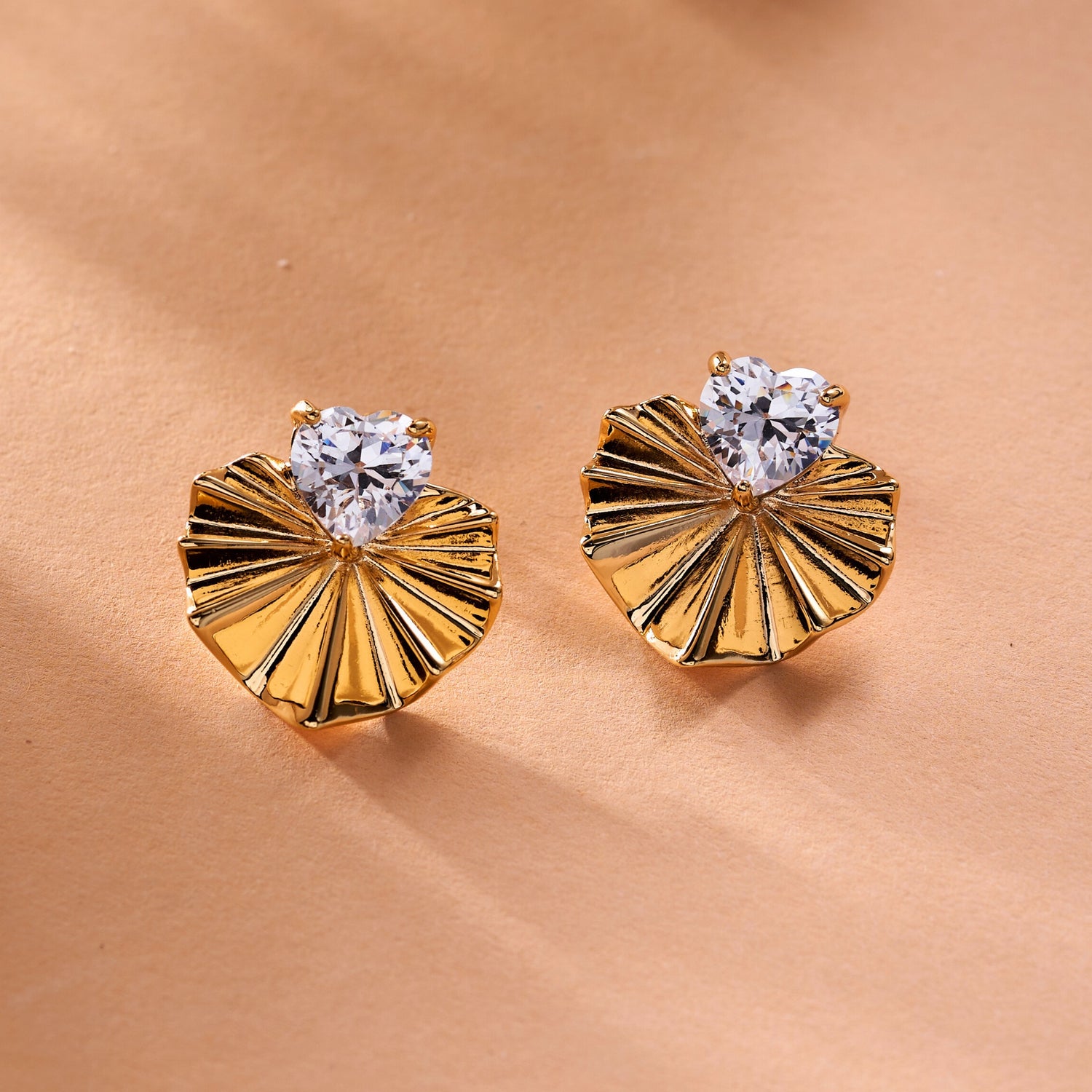 diamond stud earrings