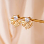 diamond stud earrings