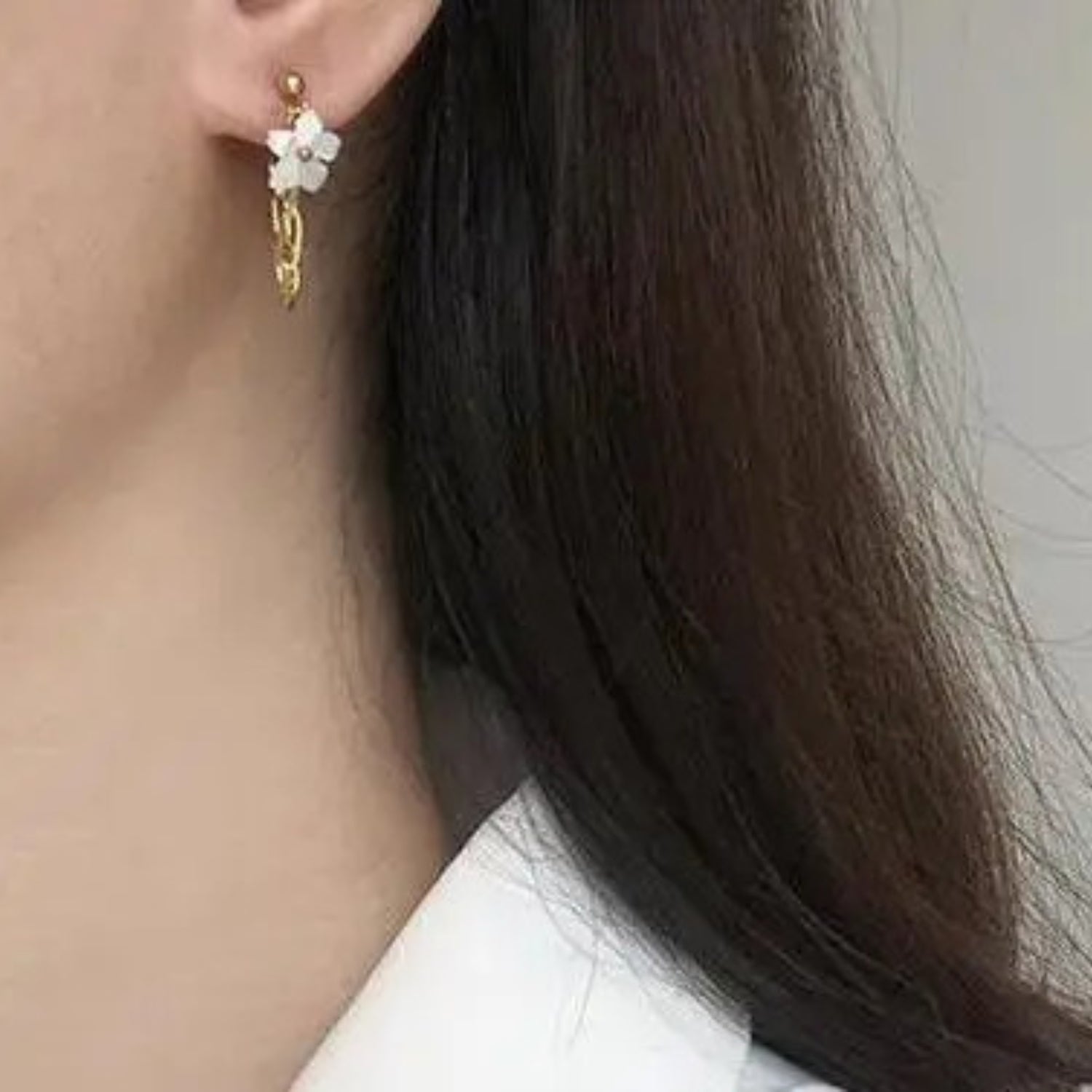 Gold Wire Earrings