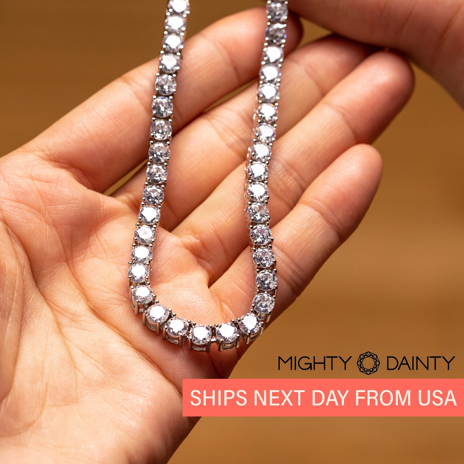 Hip-Hop Diamond Necklace Chain