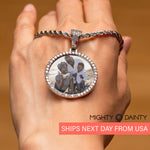 Hip-Hop Medallion Pendant Necklace