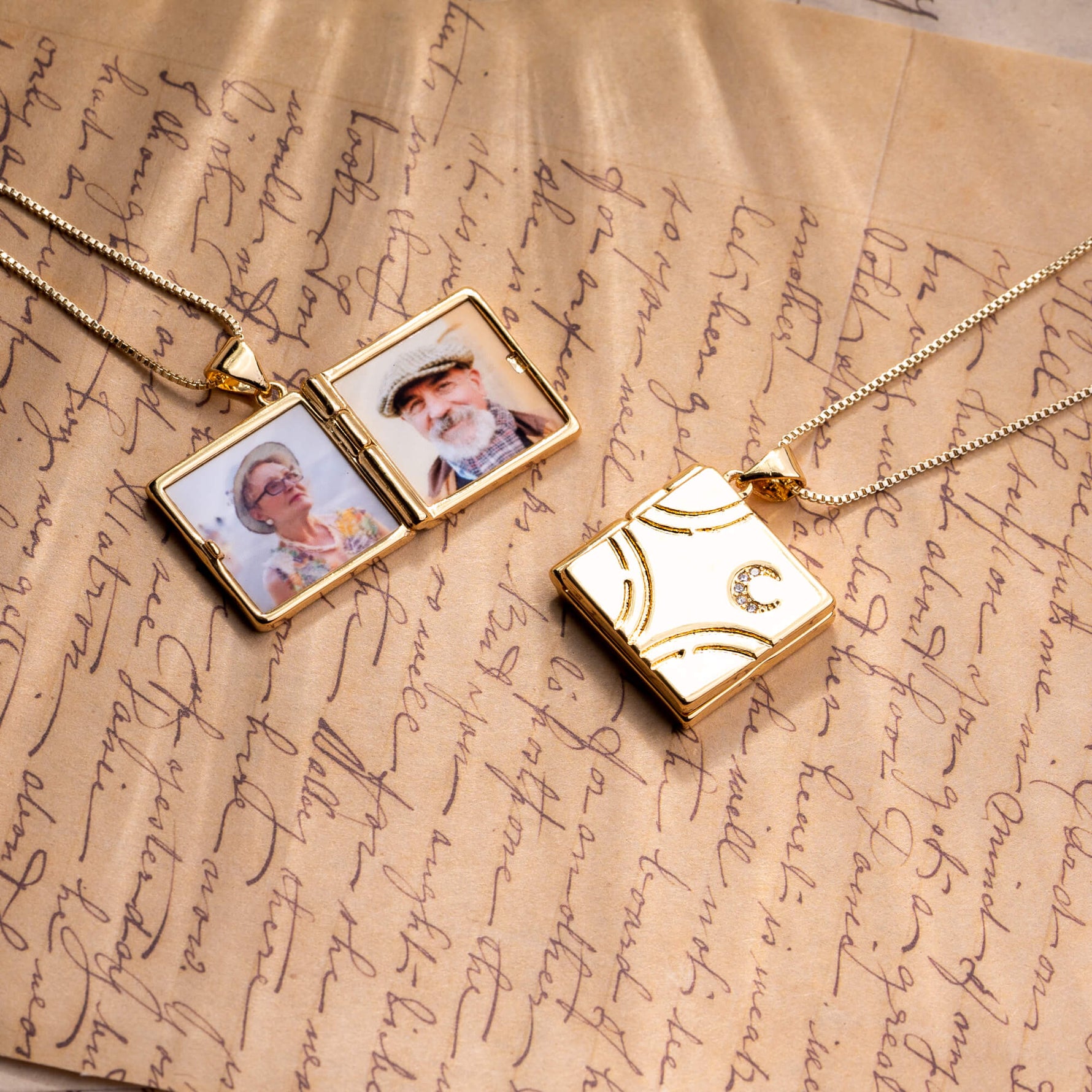 Cosmos Book Photo Necklace