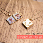 Cosmos Book Photo Necklace