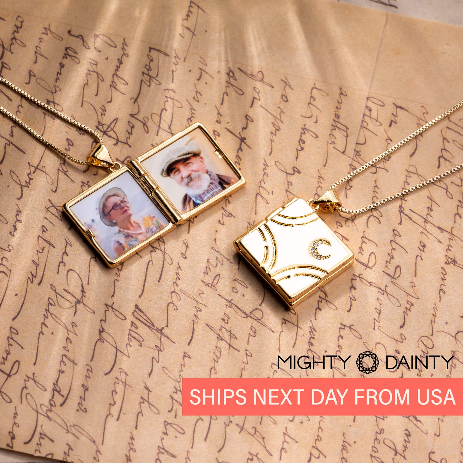 Cosmos Book Photo Necklace