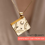 Cosmos Book Photo Necklace