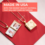 Cosmos Book Photo Necklace