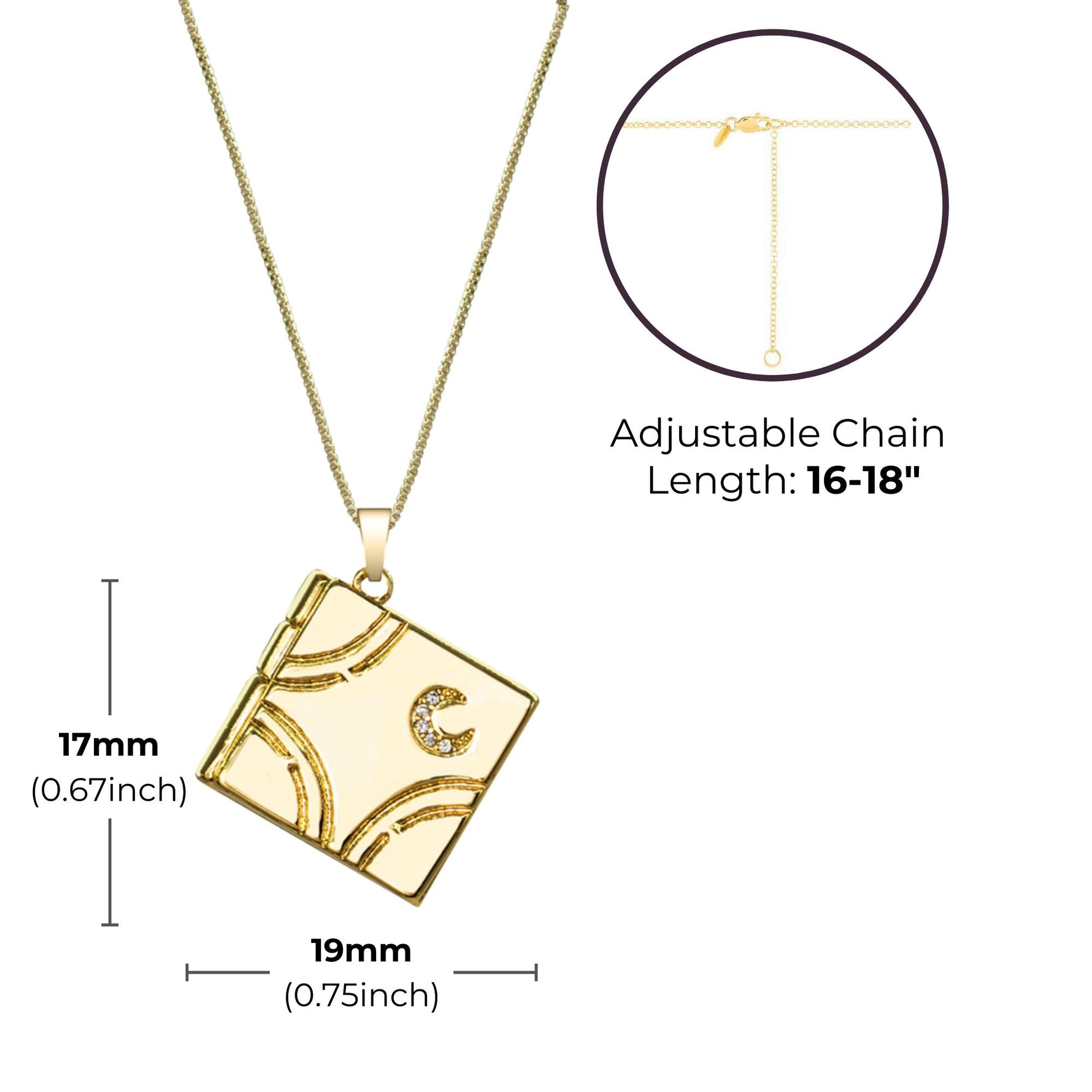 Cosmos Book Photo Necklace