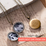 Classic Round Photo Necklace