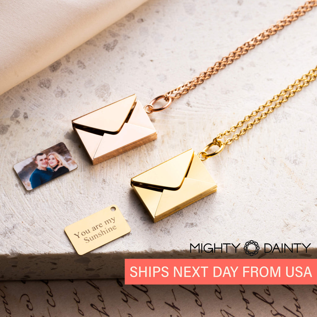Love Letter Photo Necklace
