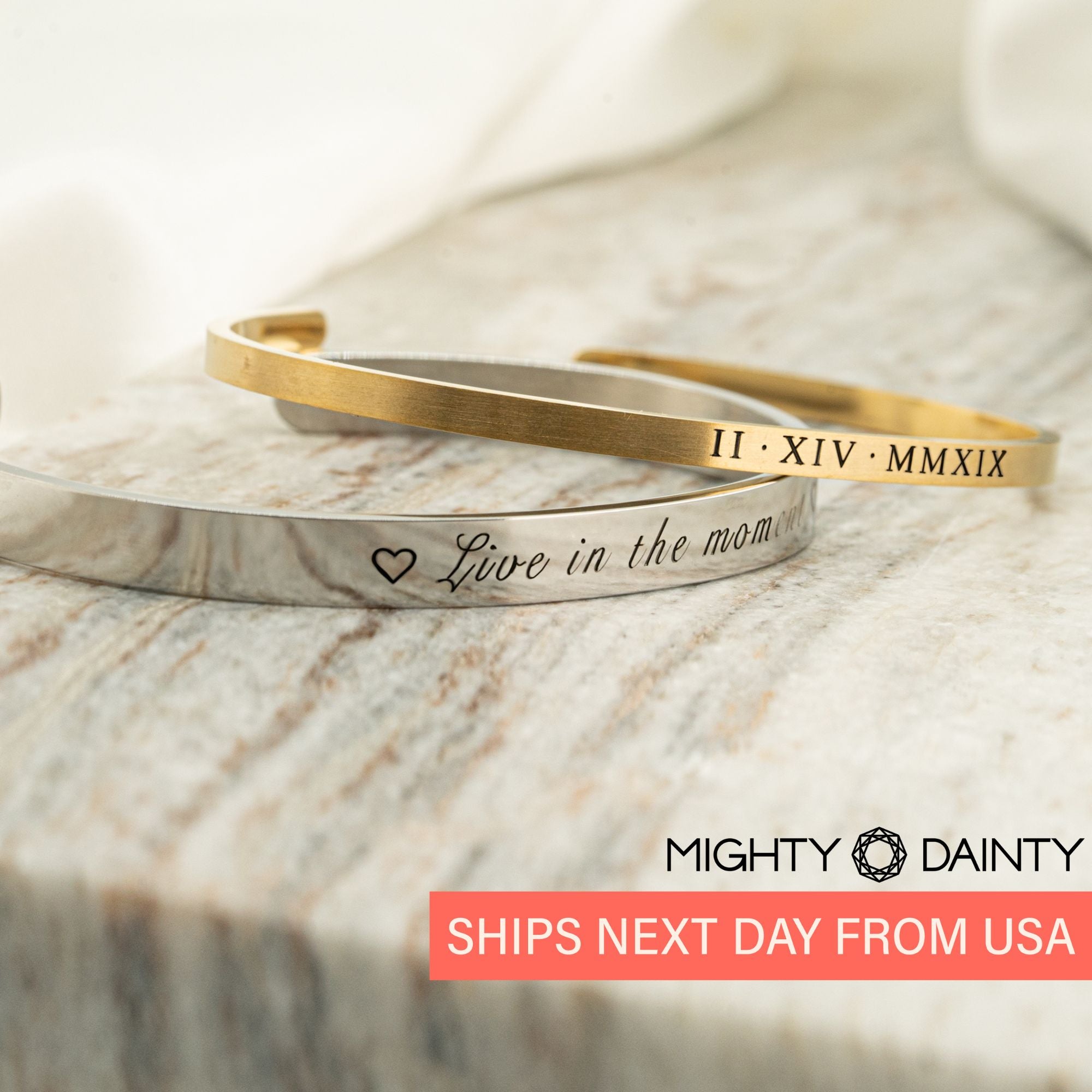 Personalised cuff bracelet discount