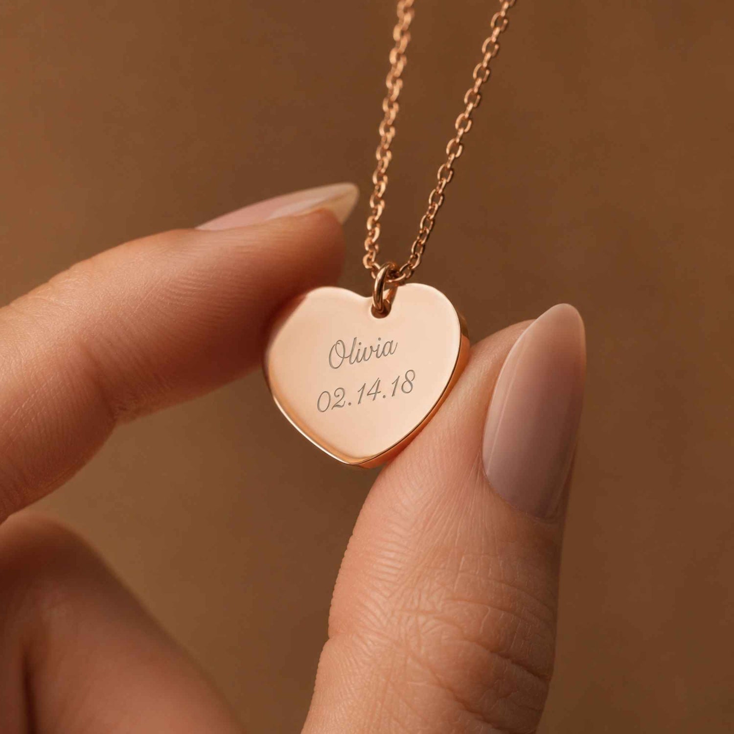 Heart Name Necklace