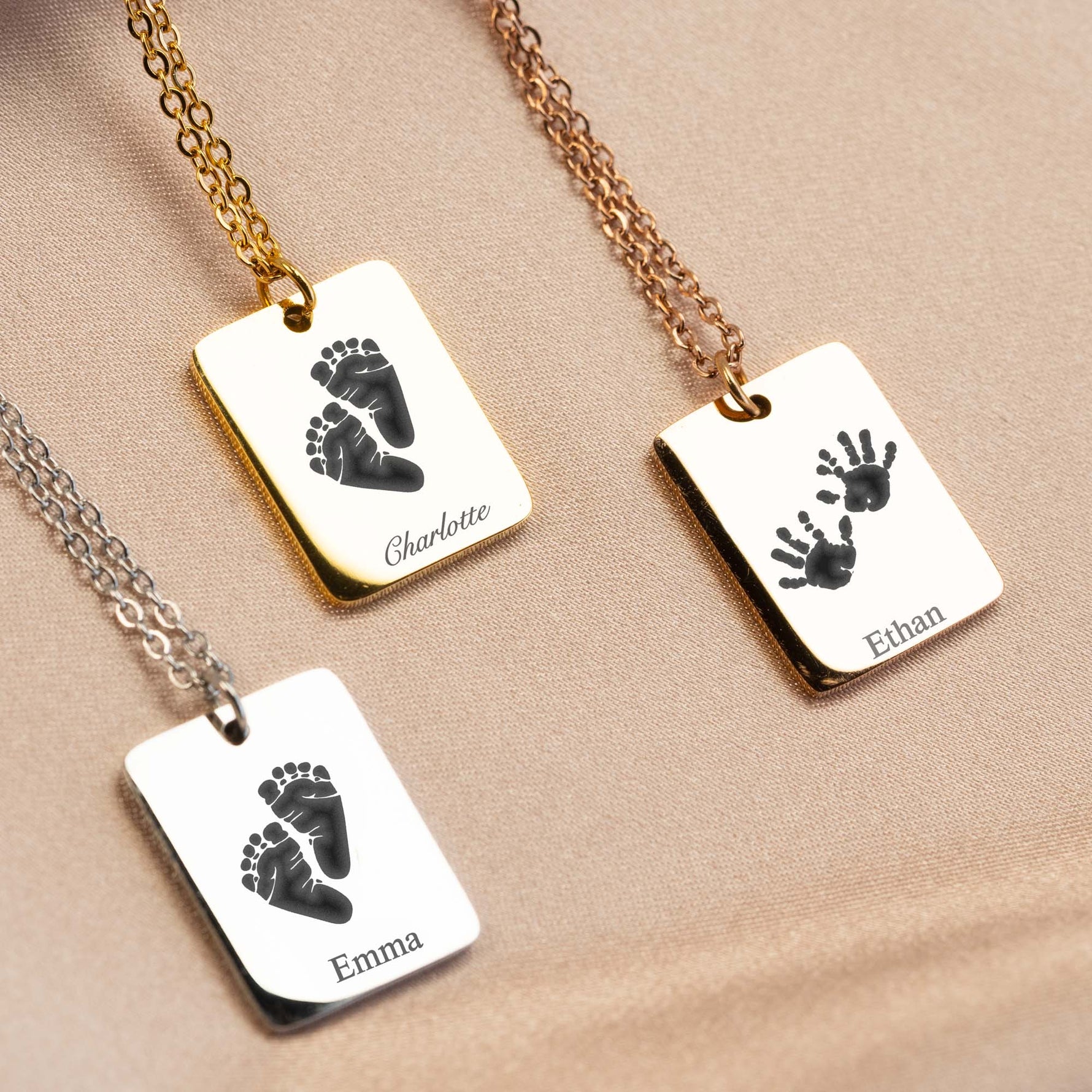  fingerprint pendant necklace