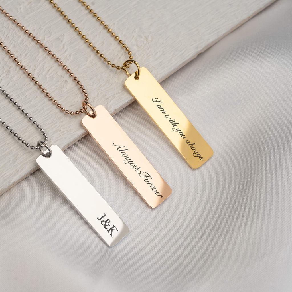 Name Bar Necklace