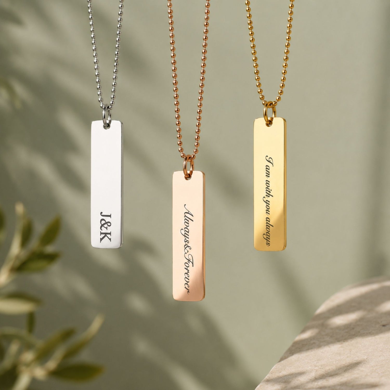 Name Bar Necklace