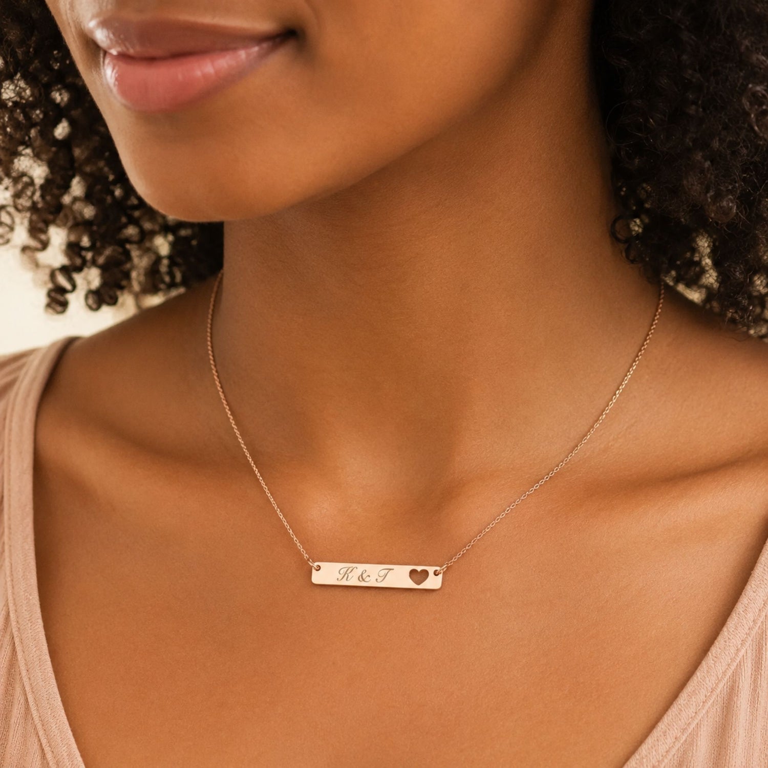 Name Bar Necklace