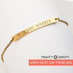 custom name bracelet