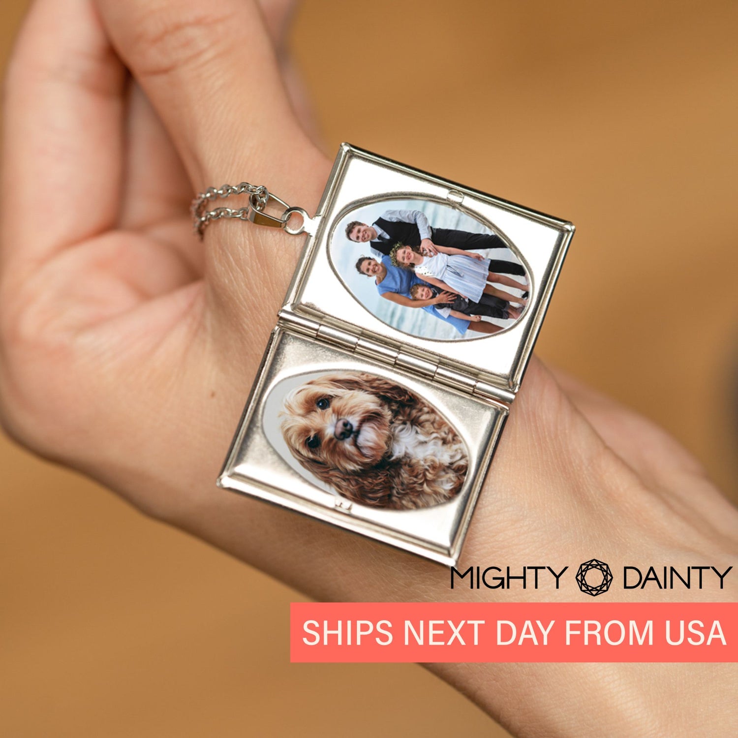 Religious Bible Locket Necklace