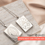 Religious Bible Locket Necklace