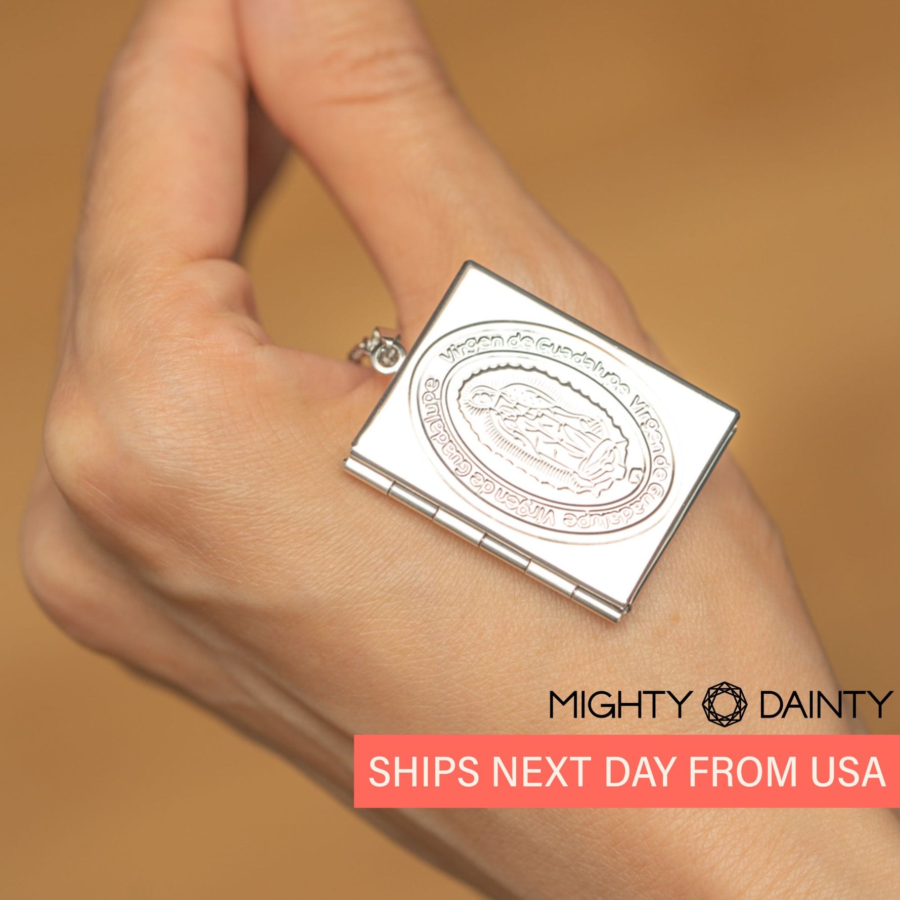 Religious Bible Locket Necklace