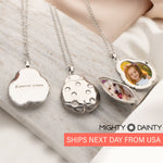 Lady Bug Photo Necklace