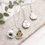 Lady Bug Photo Necklace