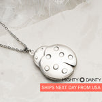 Lady Bug Photo Necklace