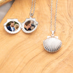 Shell Locket Necklace
