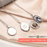 Oval Picture Necklace