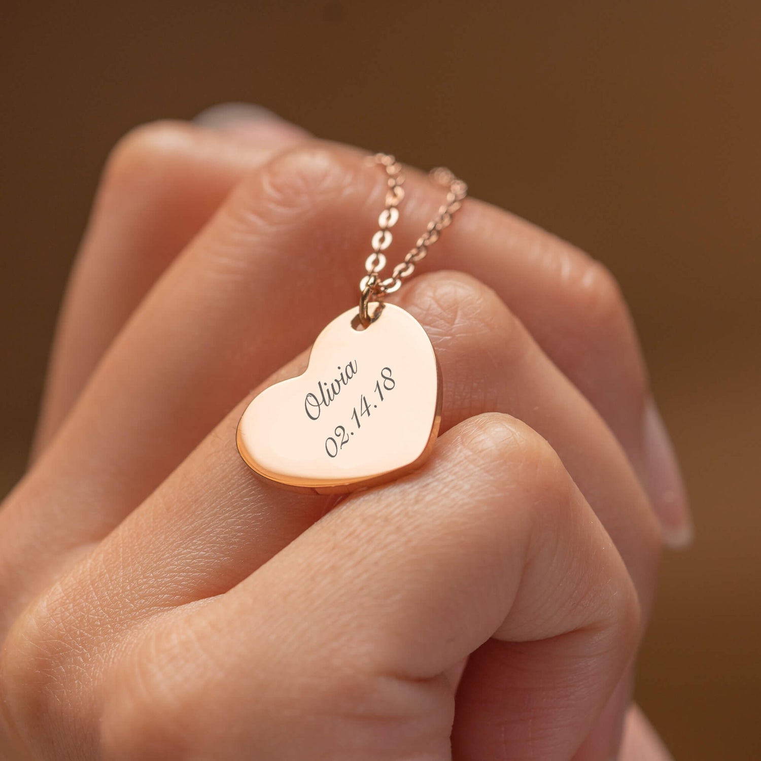 Heart Name Necklace