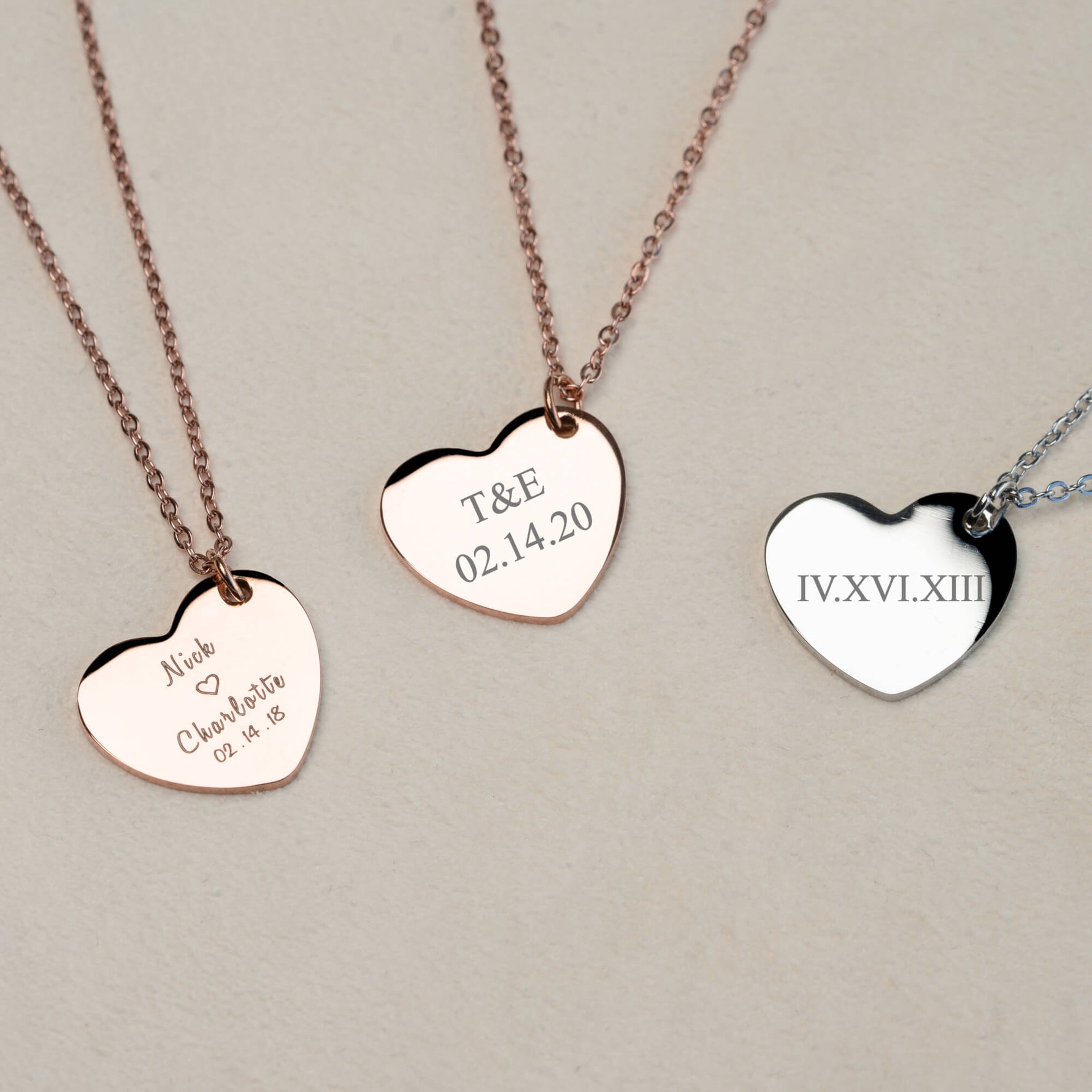 Heart Name Necklace