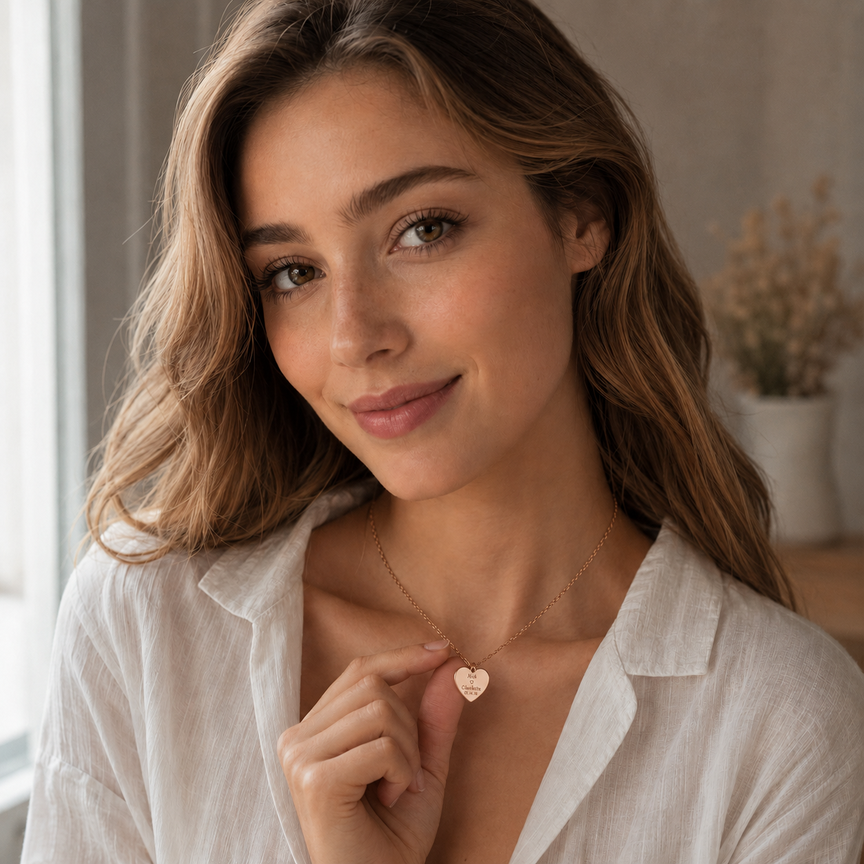 Heart Name Necklace
