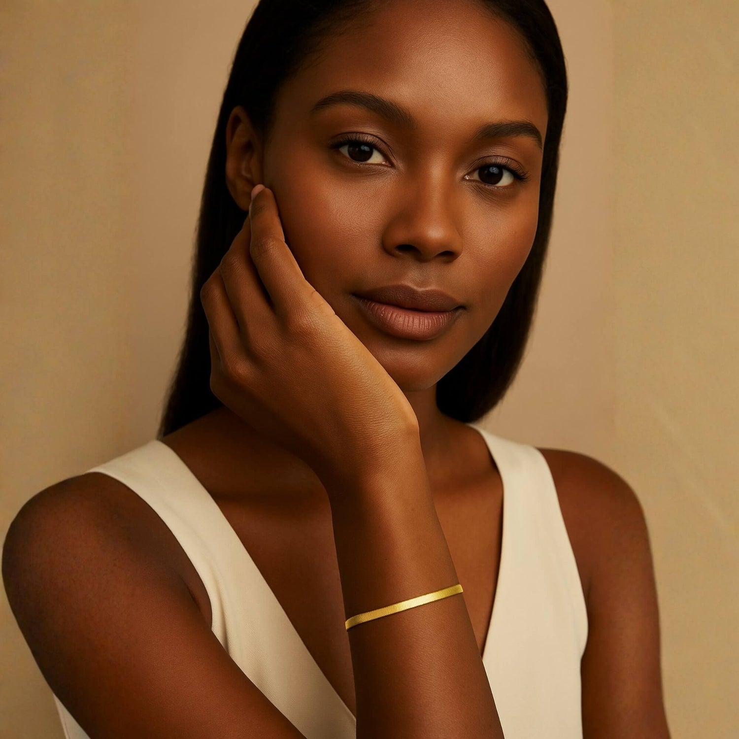 Gold Snake Chain Bracelet