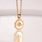 Queen Bee Charm Necklace