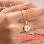 Queen Bee Charm Necklace