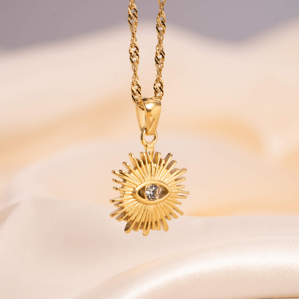 Radiant Evil Eye Necklace